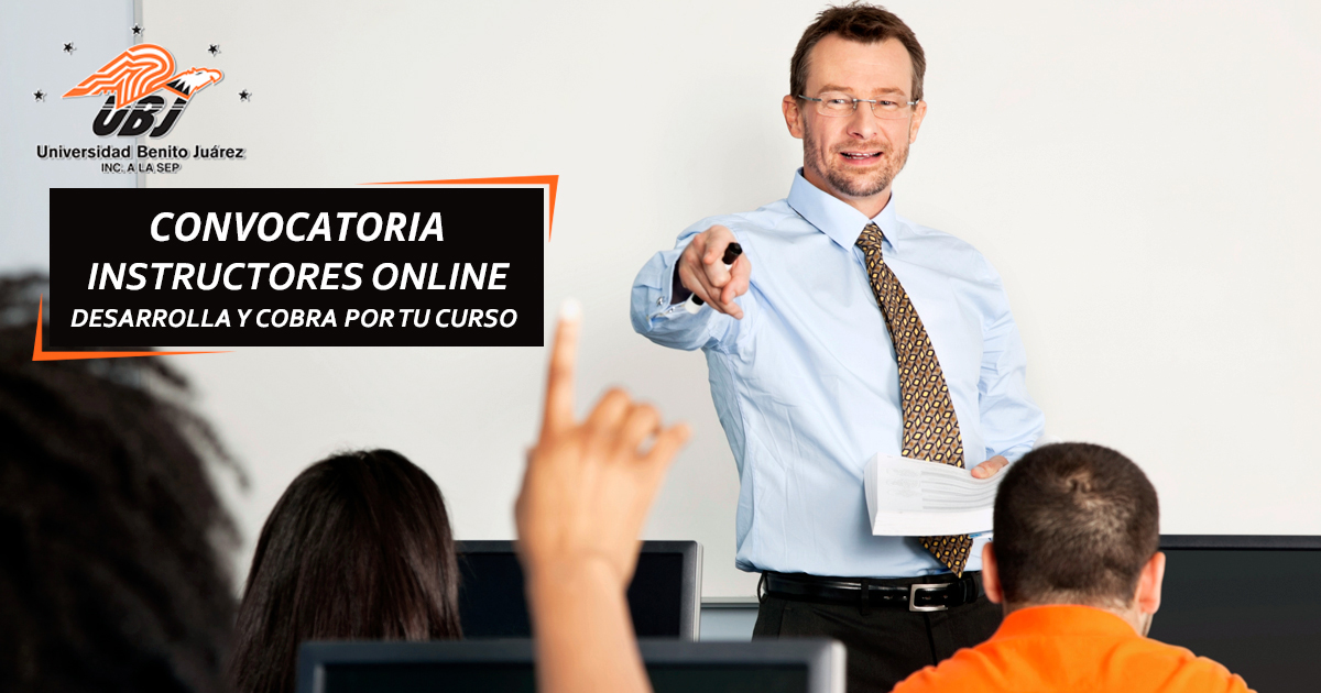 Convocatoria instructores online